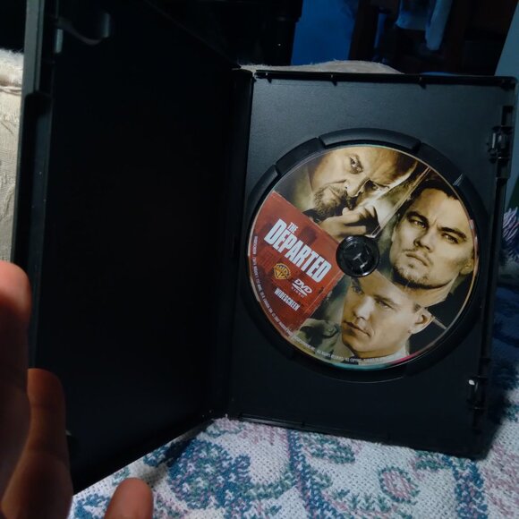 THE DEPARTED SCORSESE MOVIE DVD LEONARDO DICAPRIO/MATT DAMON/JACK NICHOLSON '07 - Picture 5 of 6